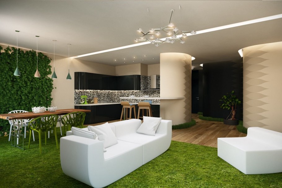 Эко стиль кухонь 2020