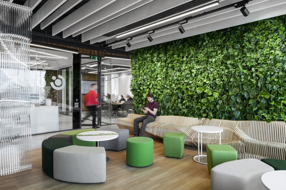 Гостиная в экологическом стиле