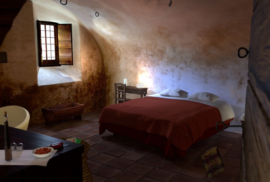 Комната средневековья