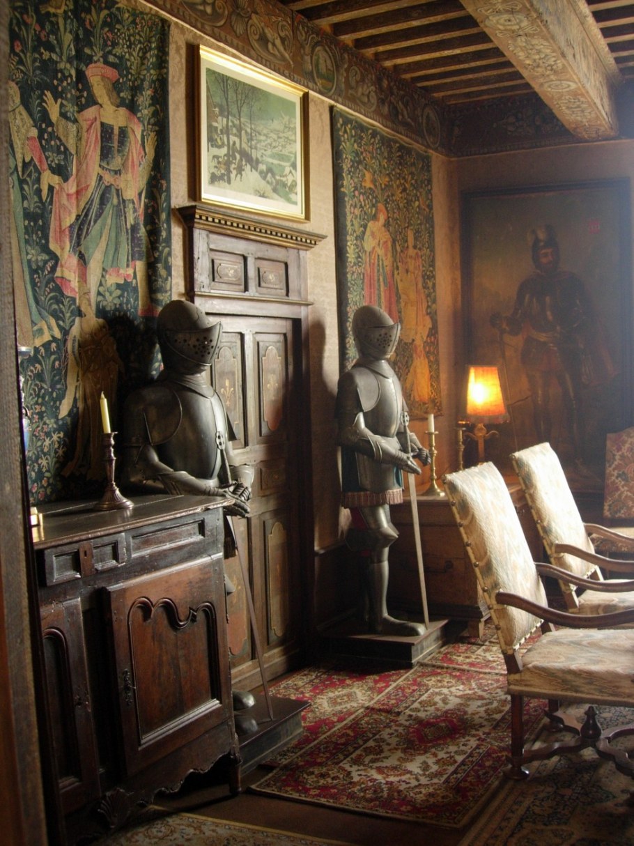 Комнаты в замке средневековья