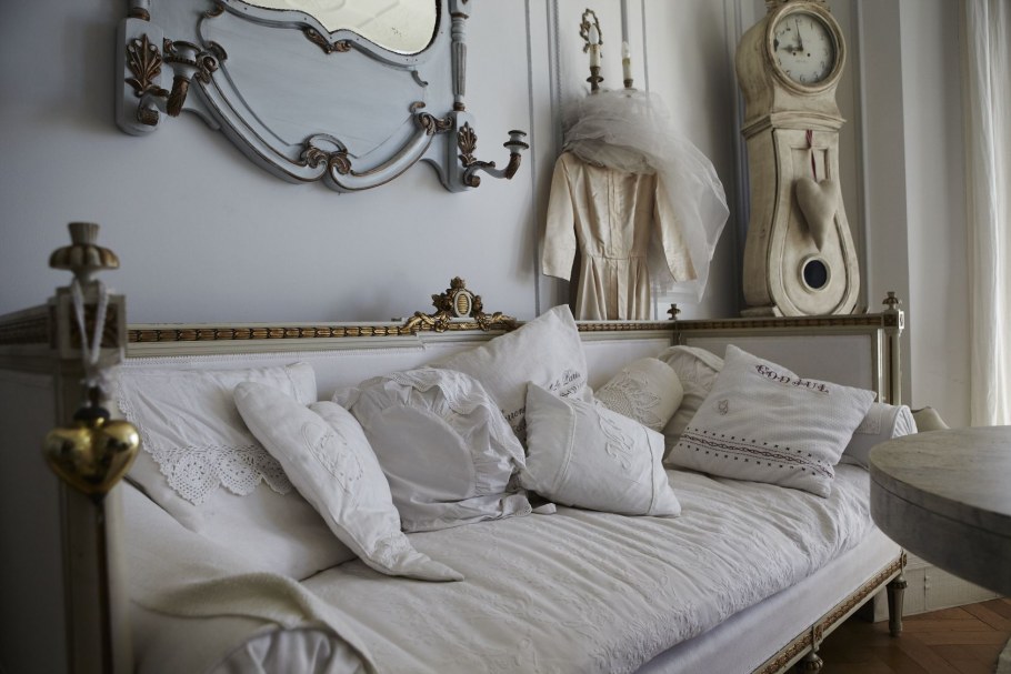 Винтажные кружева в интерьере