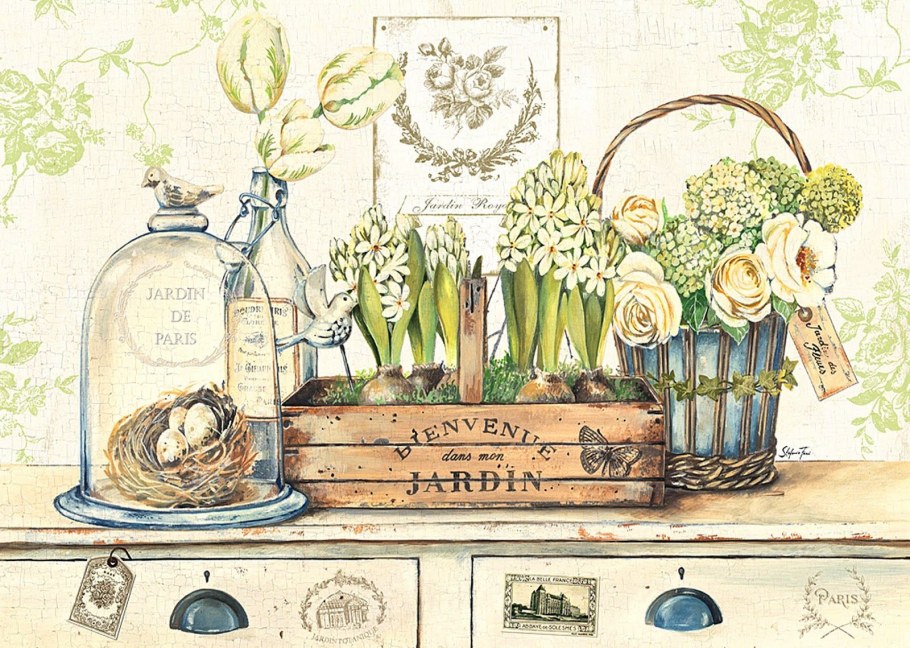 Иллюстрации в стиле Прованс