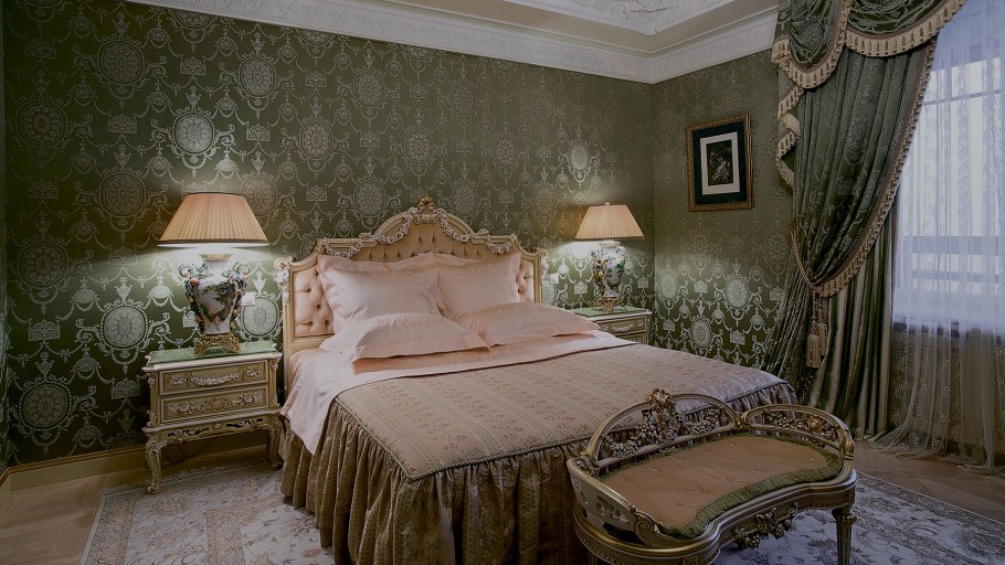 Маленькая спальня в стиле Ампир