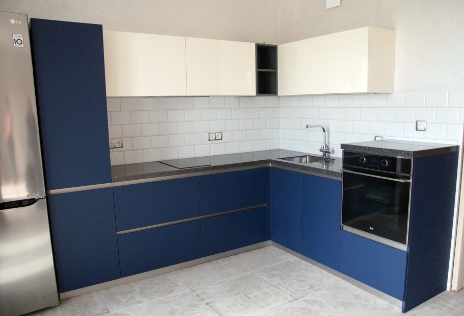 Фасад кухни Arpa Fenix 0754 Blu Fes