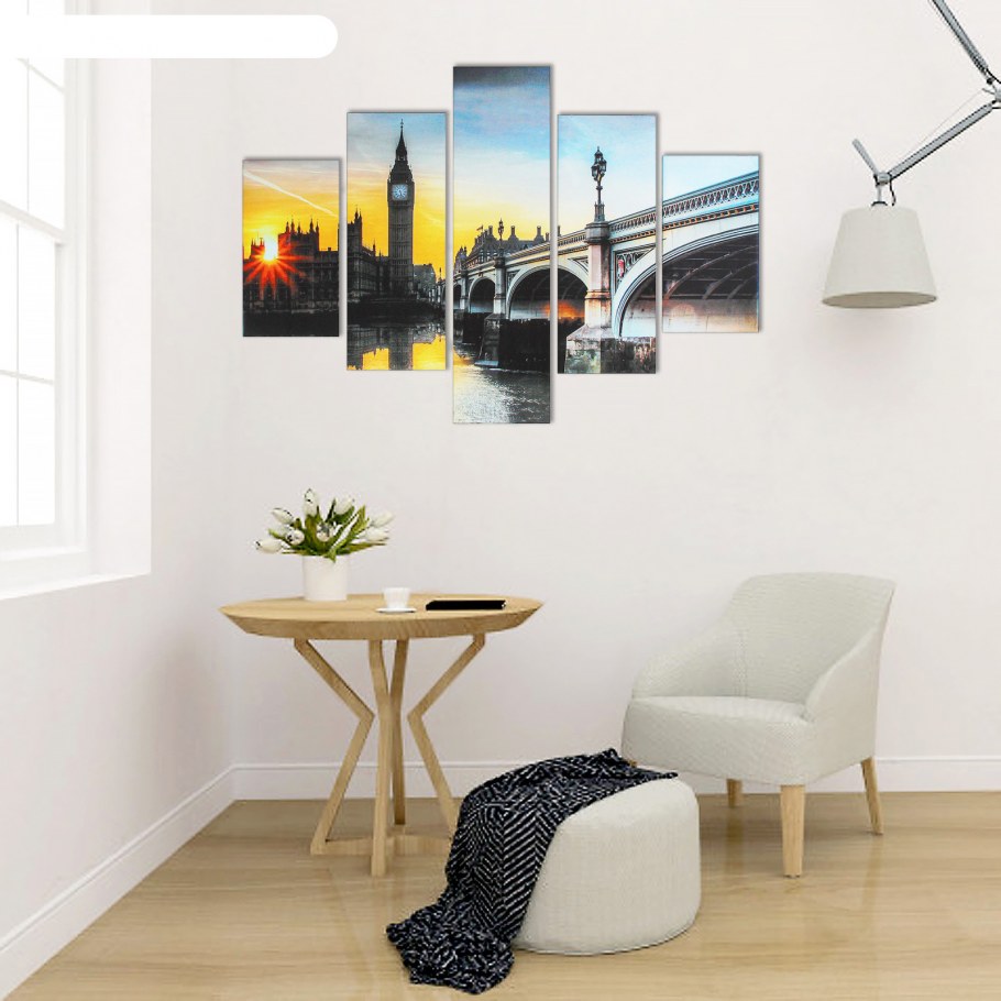 Холст в интерьере