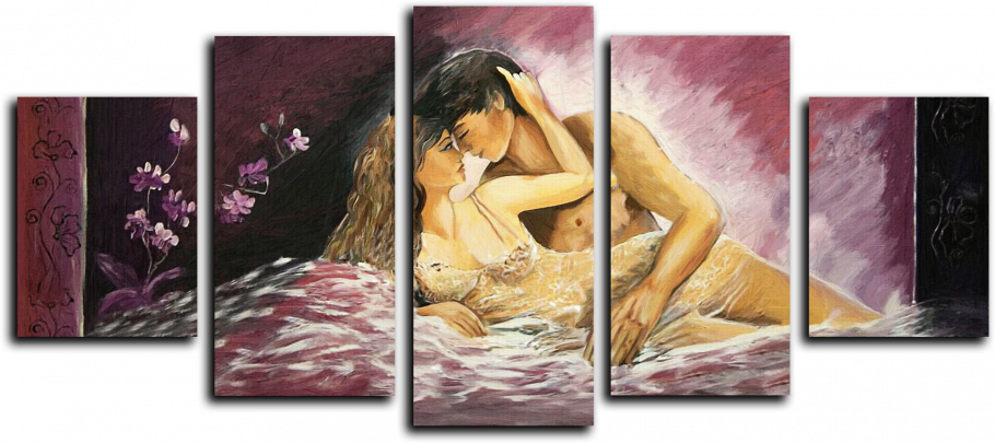 Модульные картины на холсте