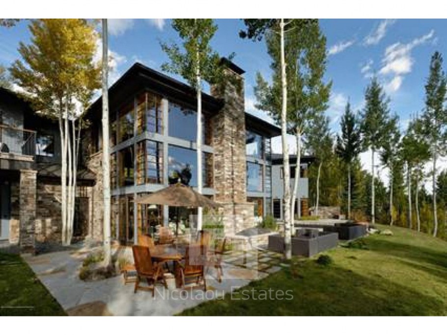 Шале с панорамным остеклением