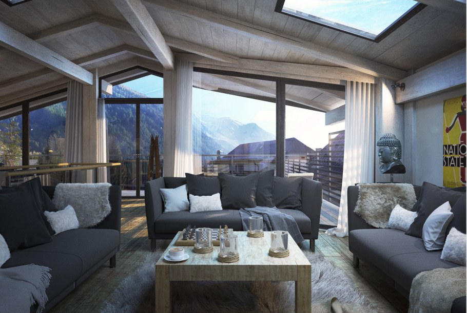 Шале Шамони проект