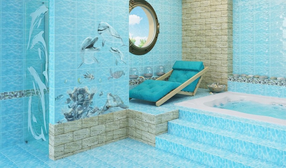 Уралкерамика Лагуна панно корабль