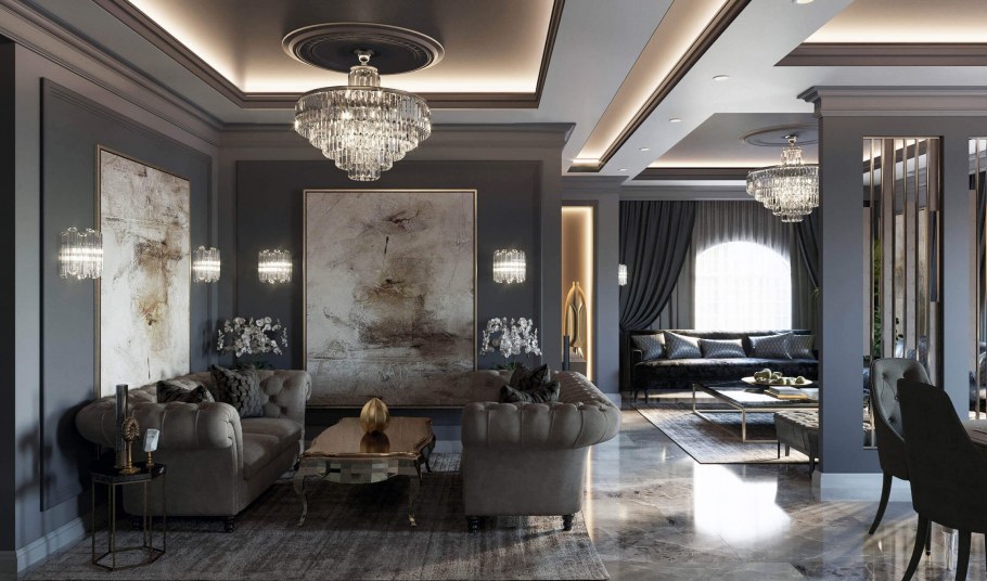 Ар деко интерьер 2021