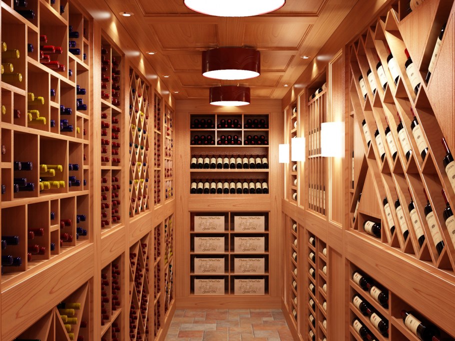 Винный погреб в частном доме