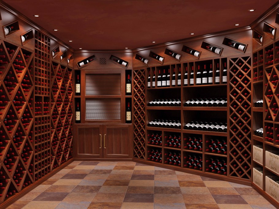 Большой винный погреб