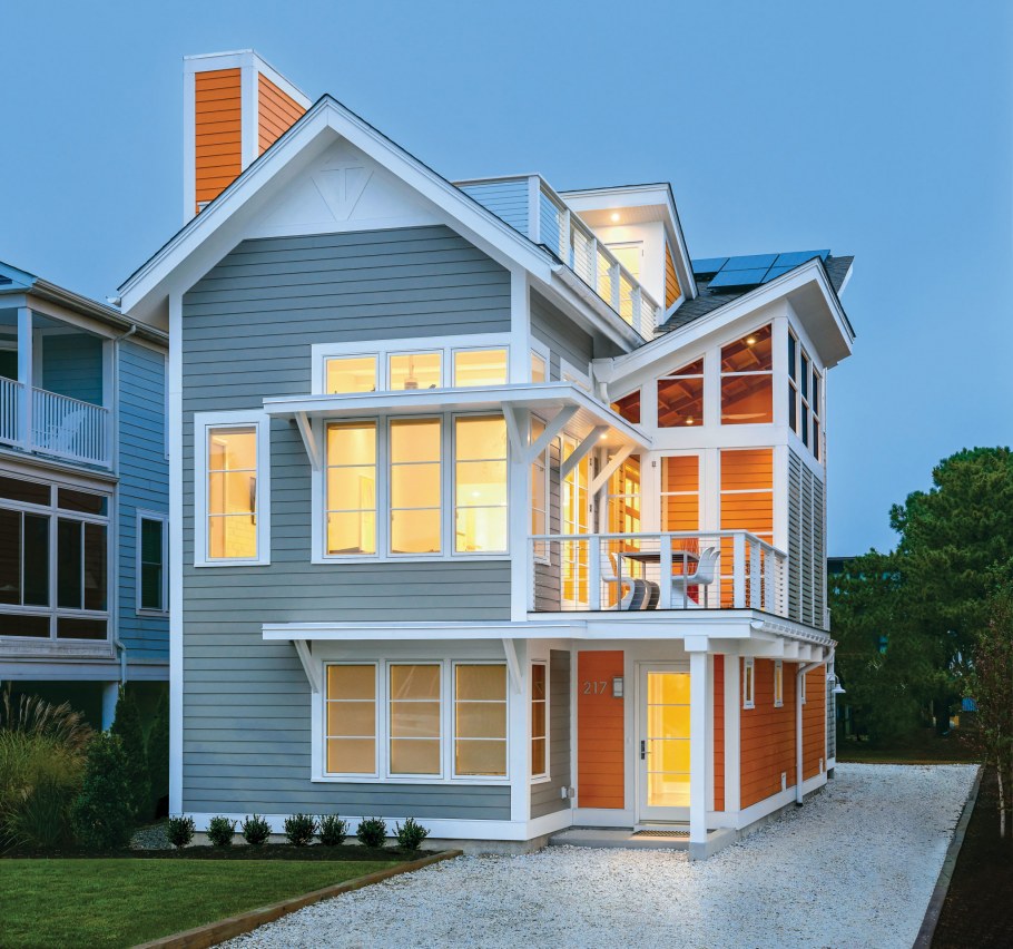 Фасад дома цветовые решения