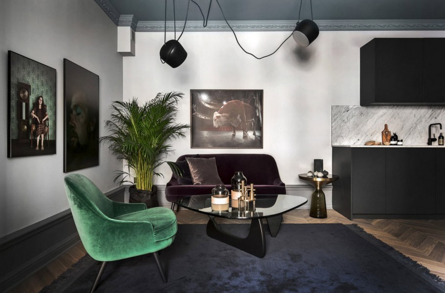 Трендовые цвета в интерьере 2019