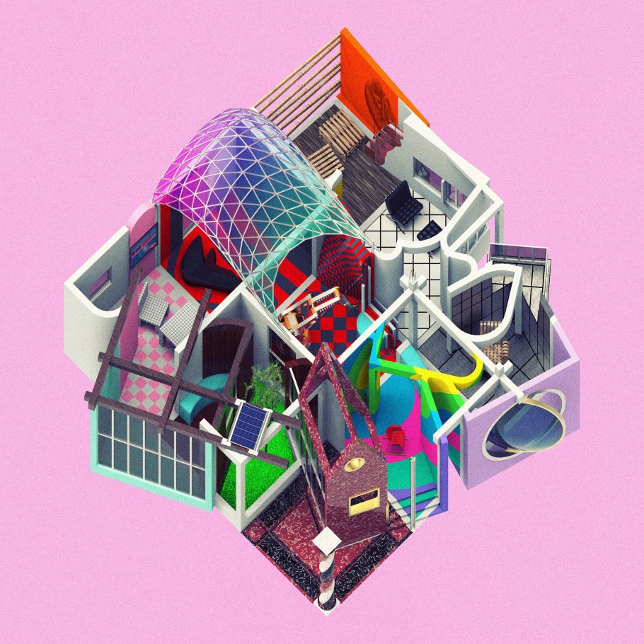 Макет галереи постмодерн