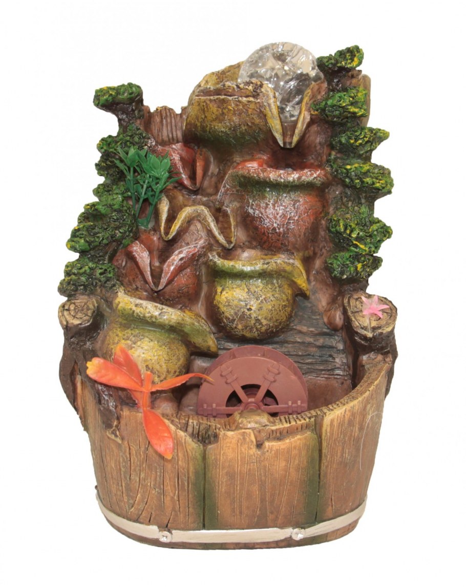 Декоративный настольный фонтан