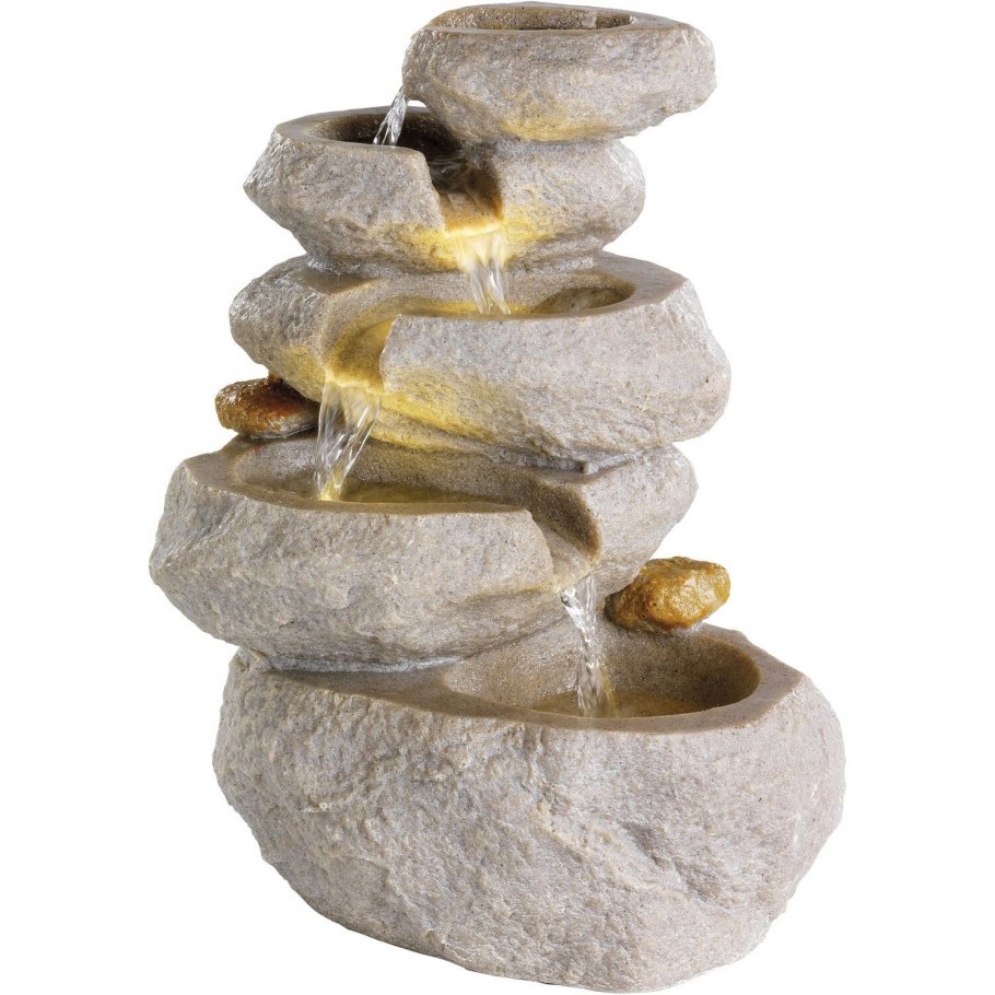 Kaemingk, мини-фонтан с подсветкой Джильо