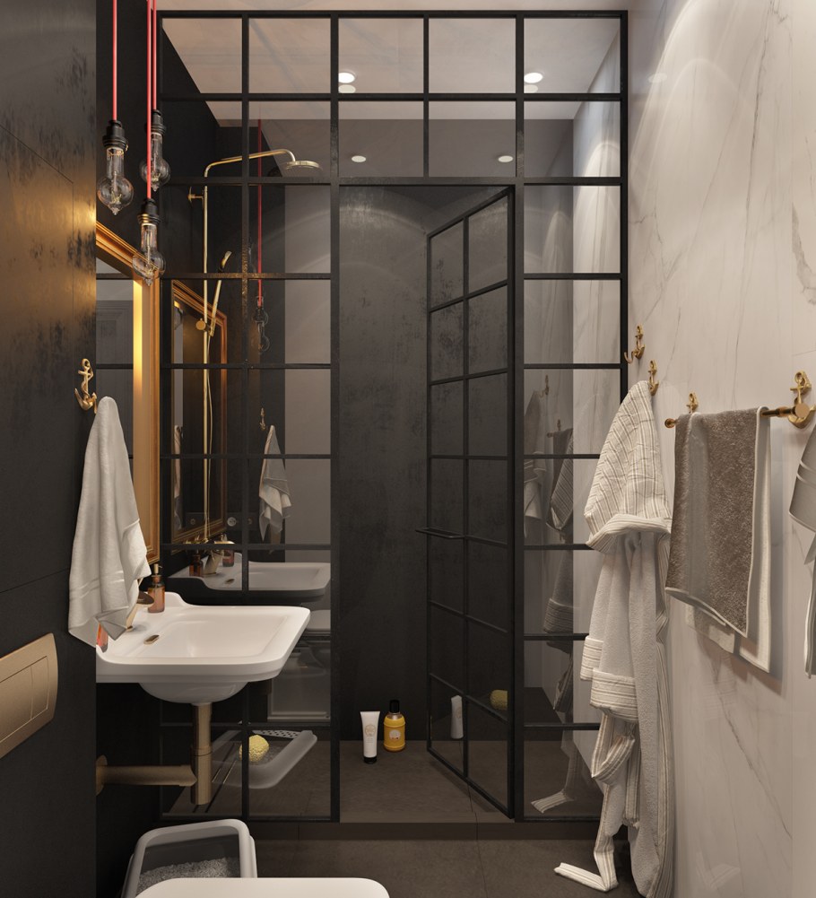 Мини-бар в стиле лофт Индастриал