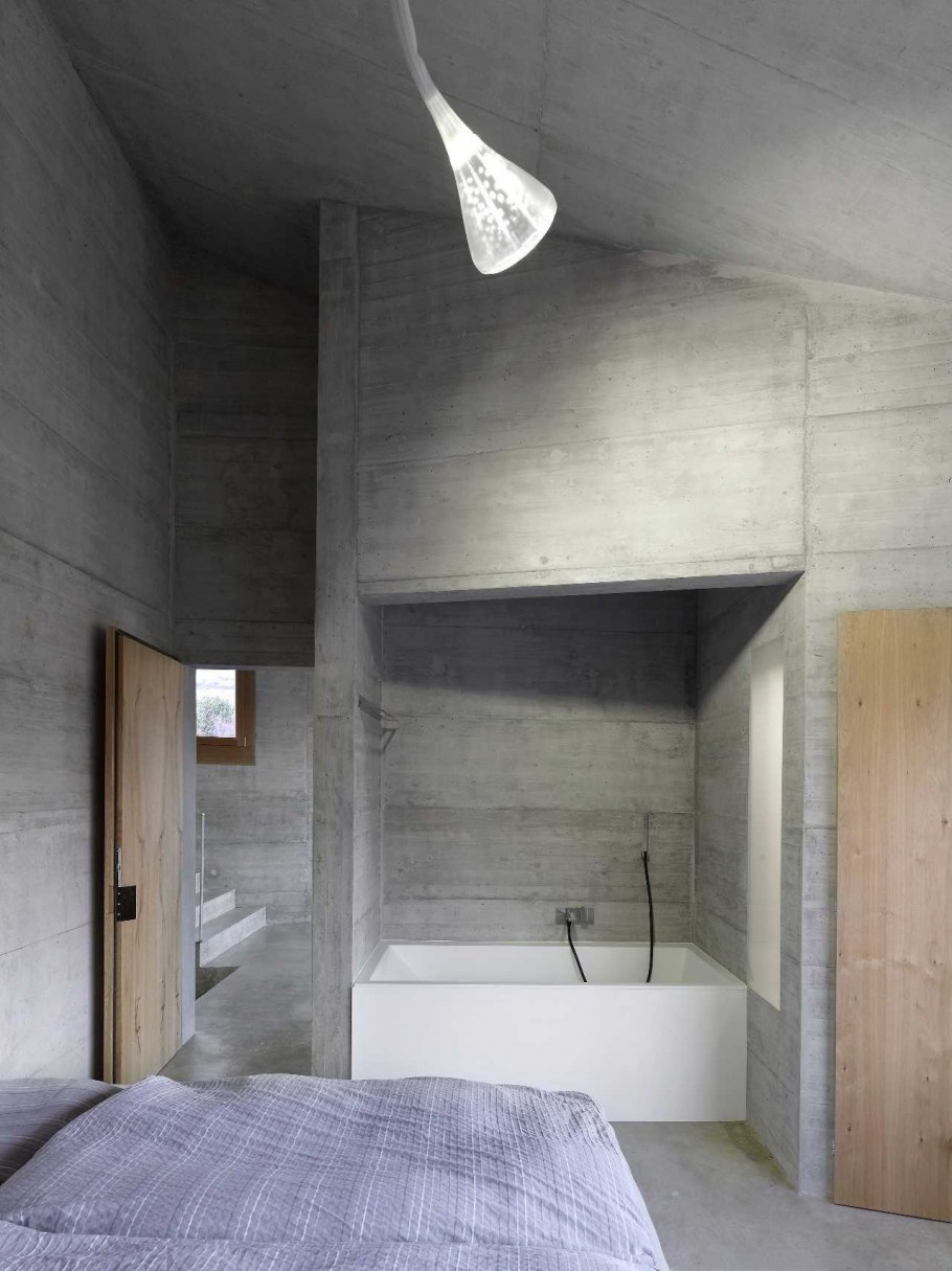 Painted Concrete House