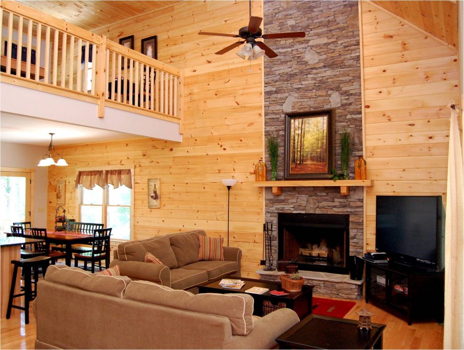 Внутренняя отделка загородных домов