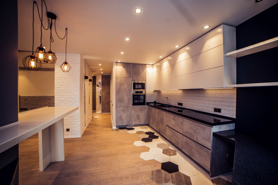 Кухонный гарнитур в стиле лофт