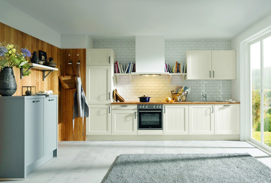 Рифленые фасады для кухни