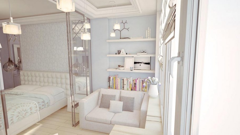 Перегородка в комнате раздвижная