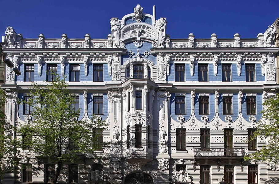 Рижский югендстиль в архитектуре