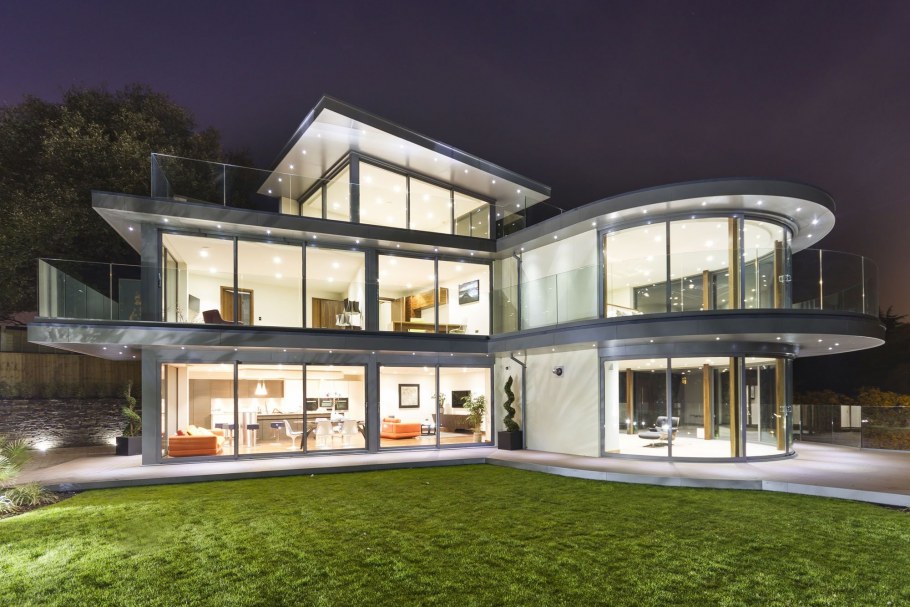 Дом Вентура (Ventura House) в Англии от David James Architects & Associates.