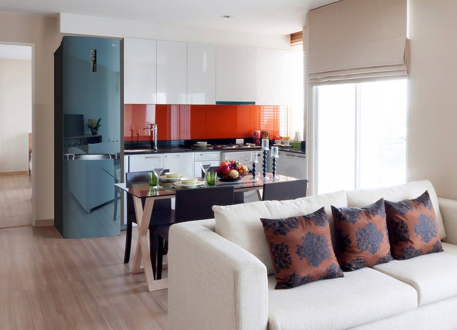 Холодильник LG В интерьере