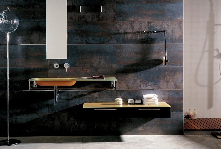 Керамогранит Kerama Marazzi Дувр коричневый обрезной 20х80