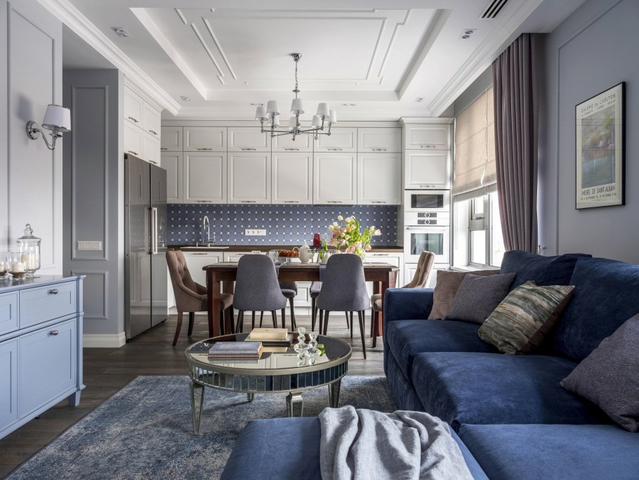 Однокомнатная квартира в стиле Неоклассика