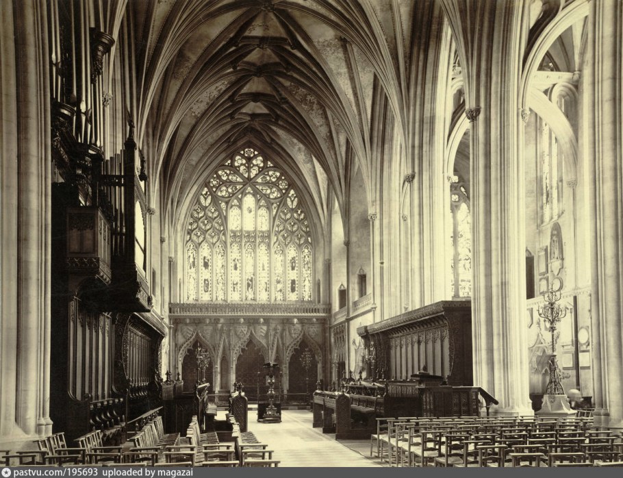 Неоготический собор Англия 19 век