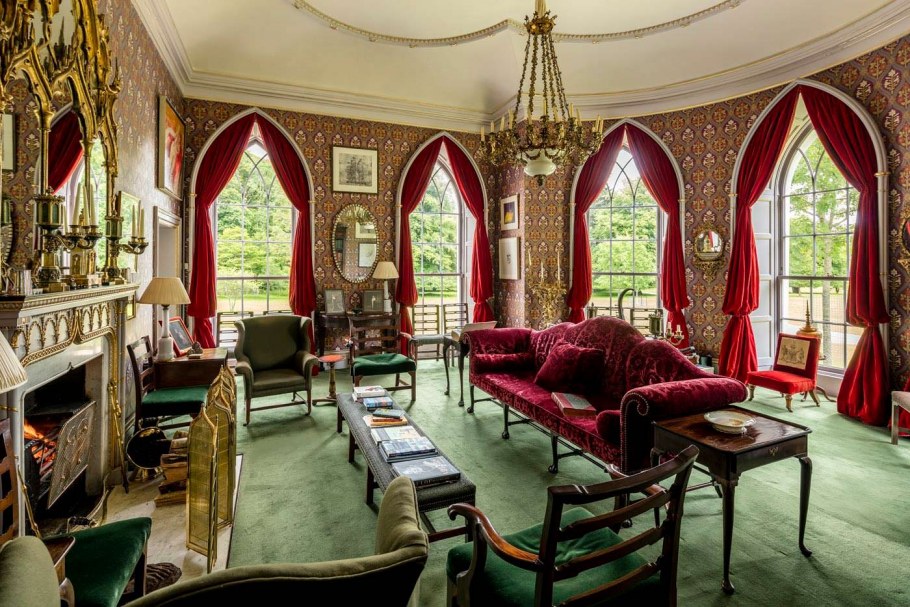 Замок в Ирландия интерьер