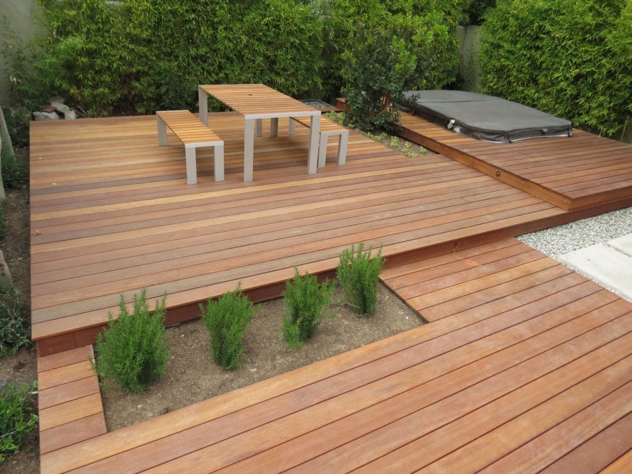 Деревянный настил