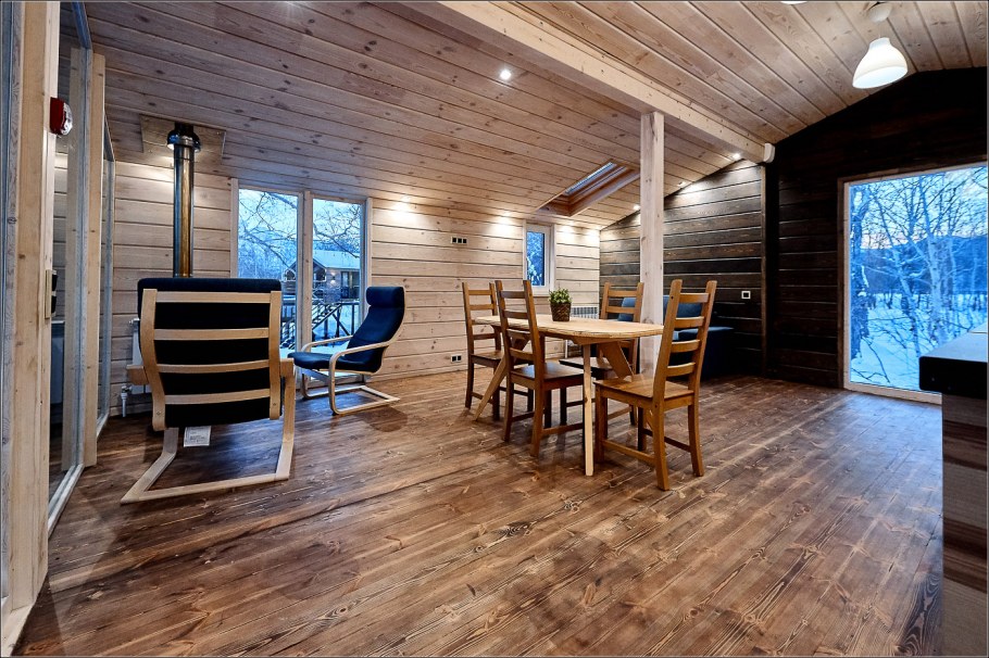 Гостиная с колоннами