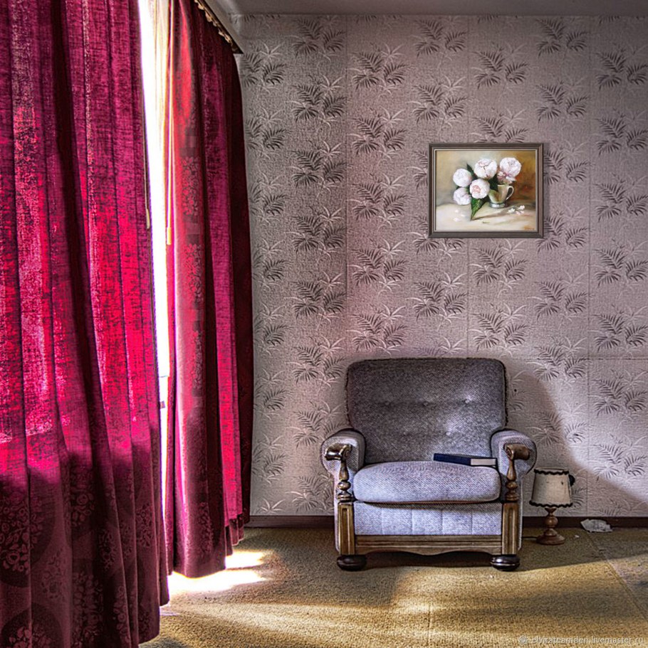 Задний фон комната