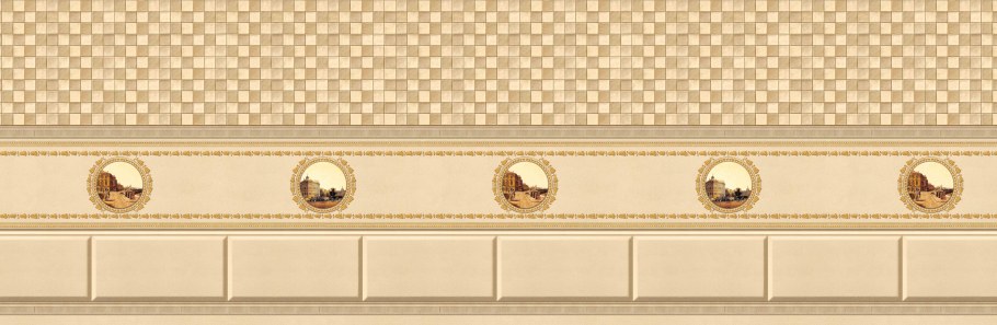 Кухонный фартук АБС римские каникулы (600*3000*1,5мм) Stella