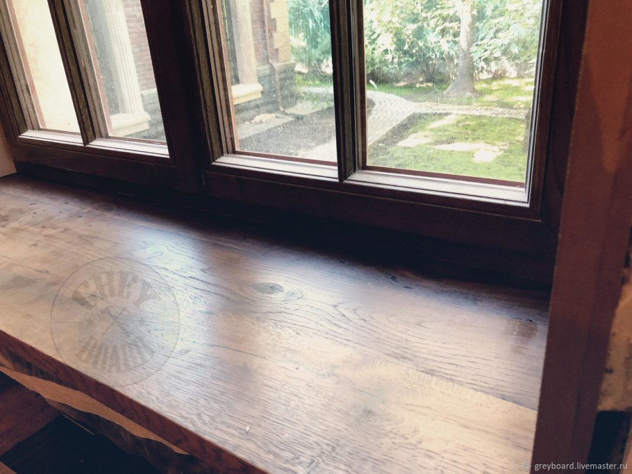 Ламинат на подоконник
