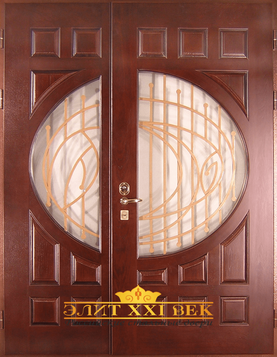 Красивые двери со стеклом