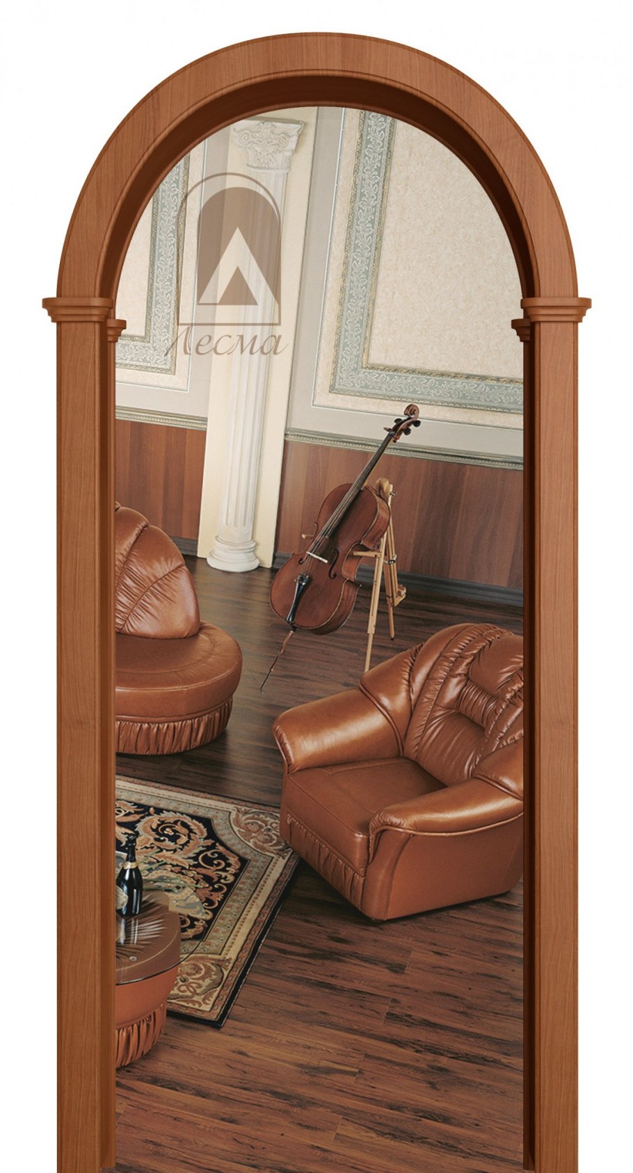 Арка Браво ПВХ Миланский орех