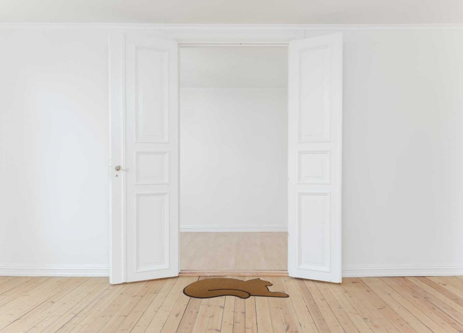 Дверь в комнату белая