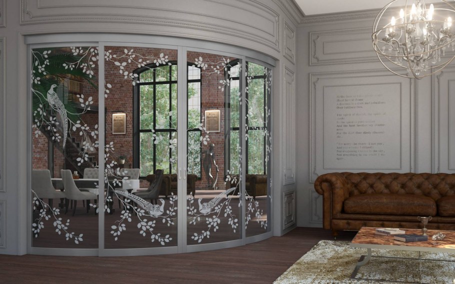 Двери Миксал зеркальные