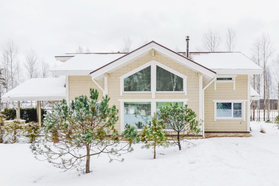 Дом в скандинавском стиле фасад