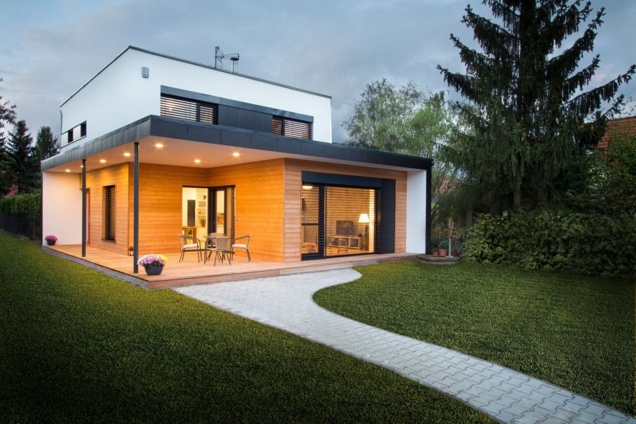 Фасад в современном стиле