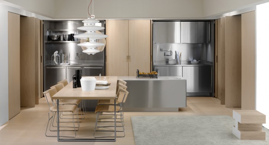 Нержавейка в интерьере