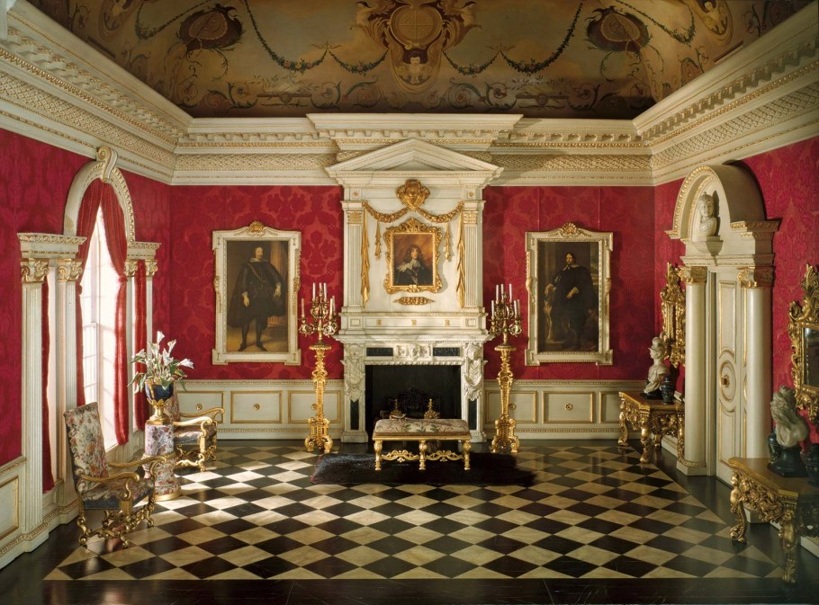 Интерьер рококо дворянской усадьбы 18 века в России