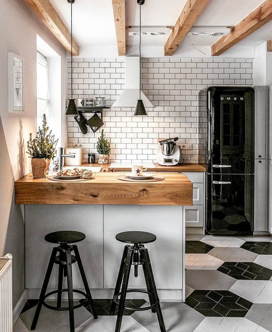 Кухня в стиле лофт