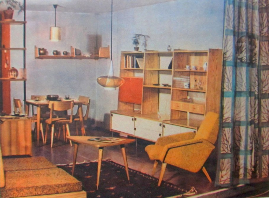 Ретро комната 60х СССР