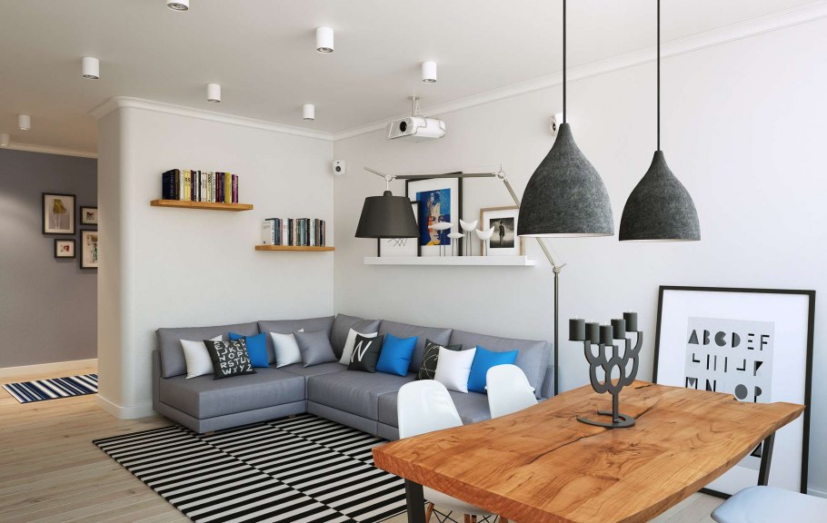 Сканди стиль в интерьере